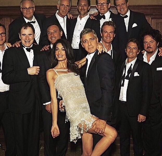 George Clooney and Amal Alamuddin Wedding Pictures